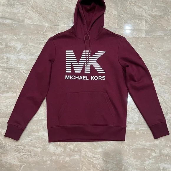 Michael kors hotsell hoodie mens pink